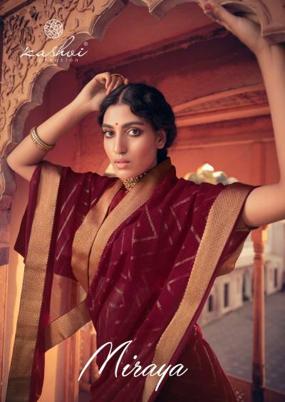 Miraya By Lt Fancy Georgette Saree Collection